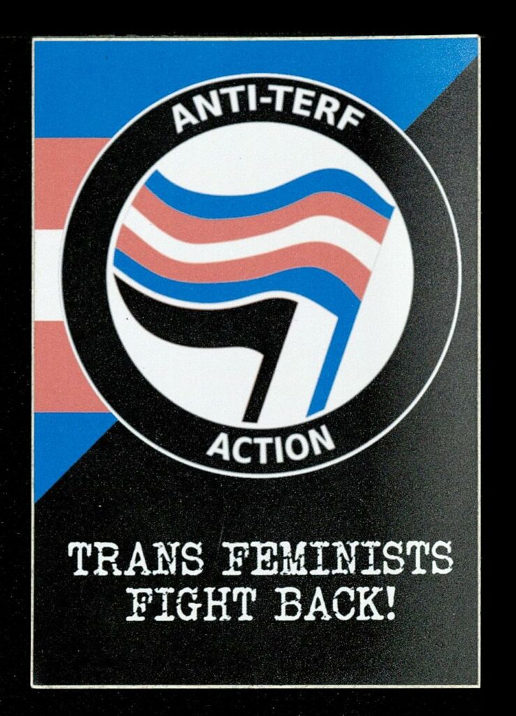 Sticker: Anti-Terf (2019) (Lizenz: Rechte vorbehalten)